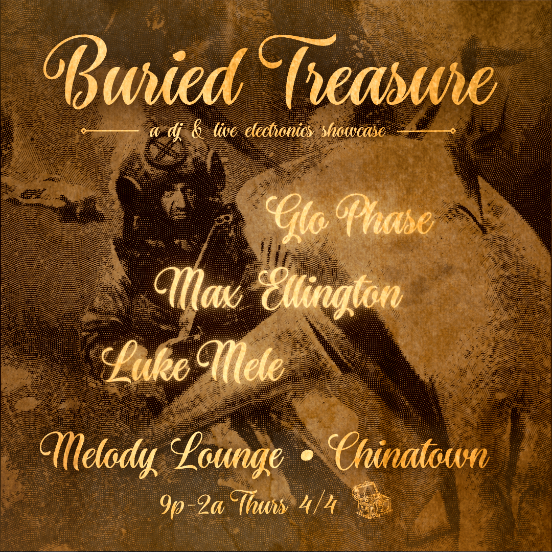 Buried Treasure with Glo Phase, Max Ellington, Luke Mele - Página frontal