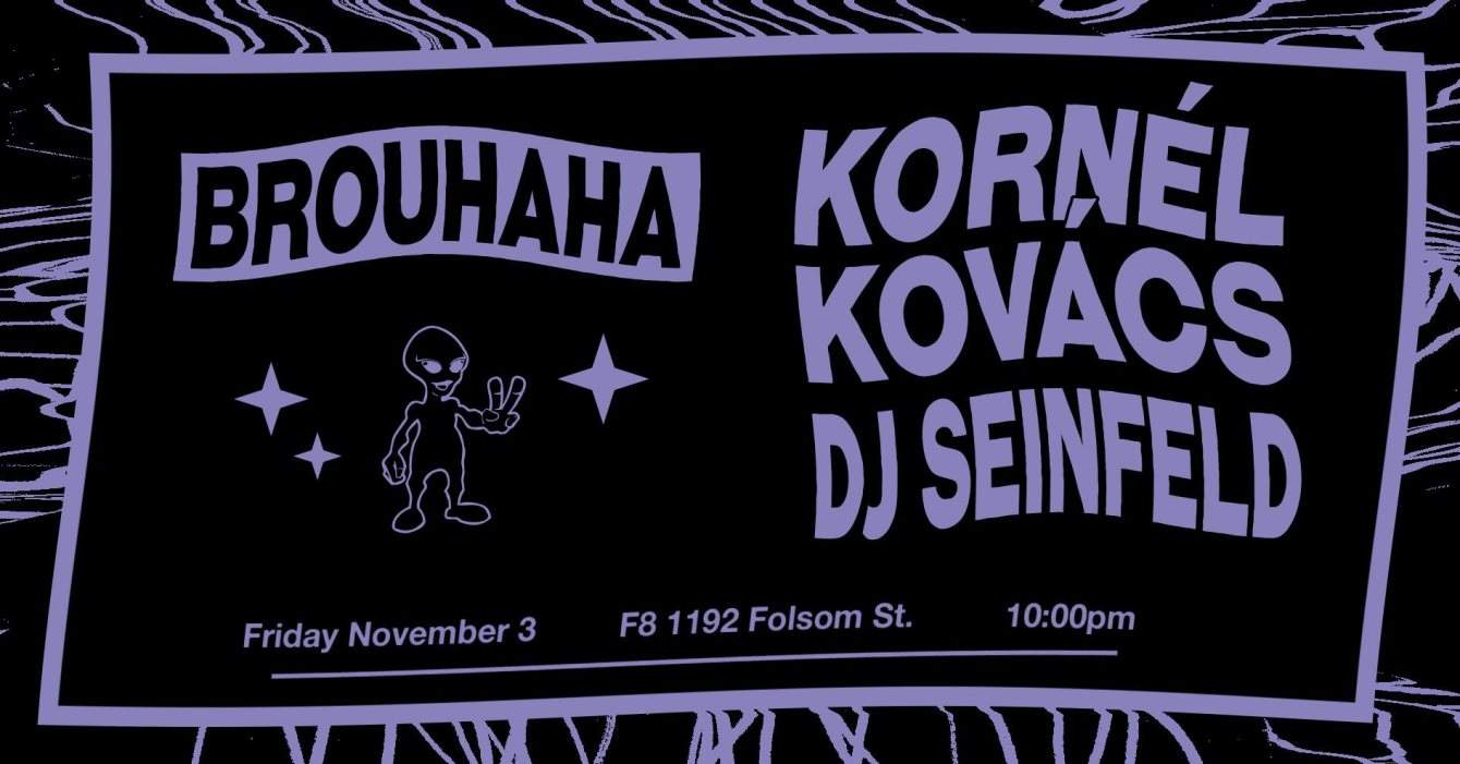 Brouhaha with Kornél Kovács & DJ Seinfeld - Página frontal
