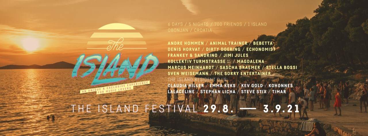 The Island Festival 2021 - フライヤー表