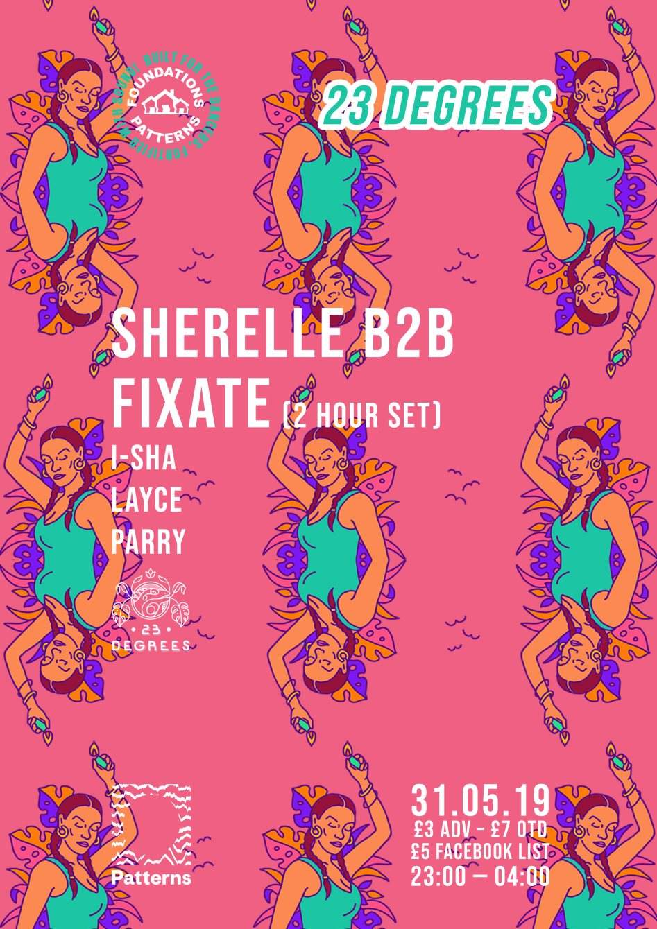 Foundations: Sherelle B2B Fixate - フライヤー表