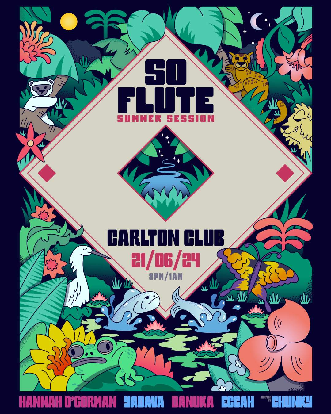 So Flute: Summer Session - フライヤー表