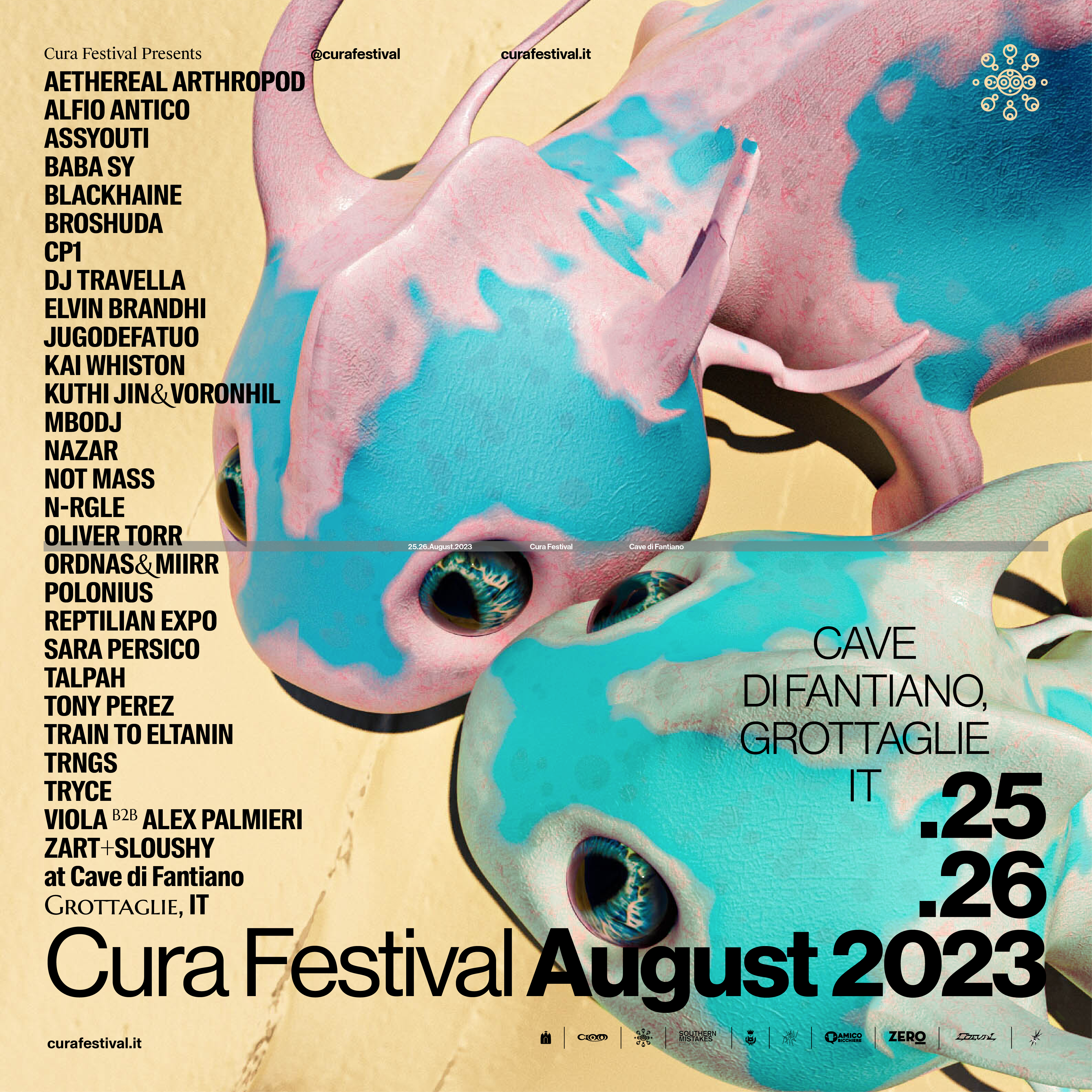 Cura Festival 2023 - フライヤー表