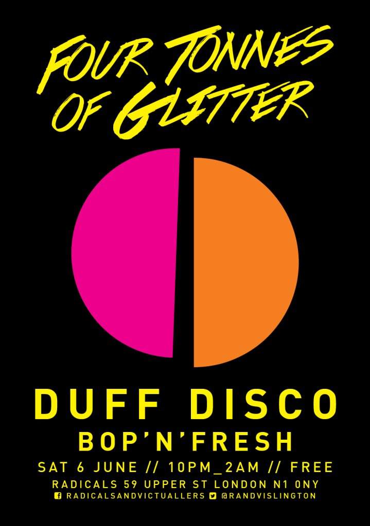 Duff Disco Gets Radical - Página frontal