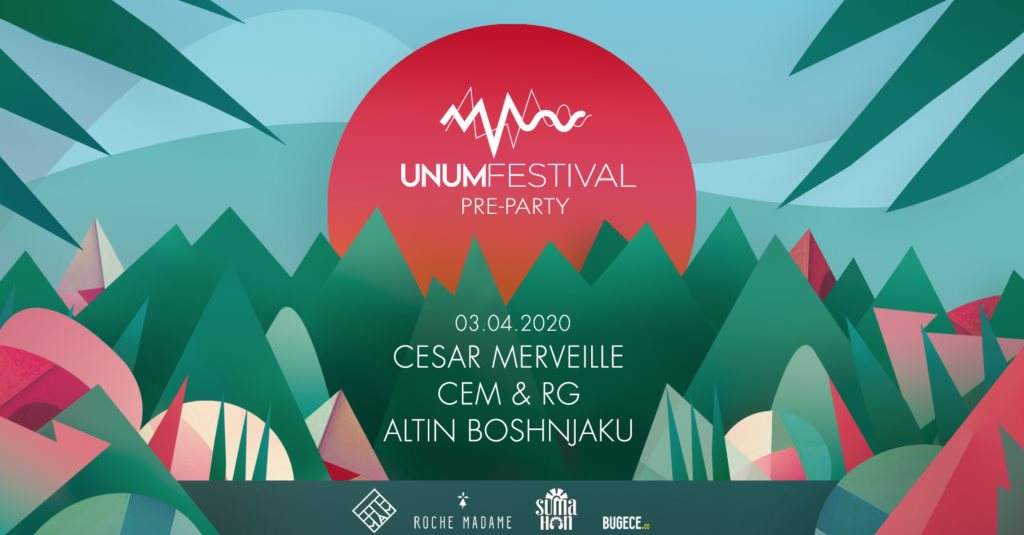 Unum Festival - Istanbul Pre-Party - フライヤー表