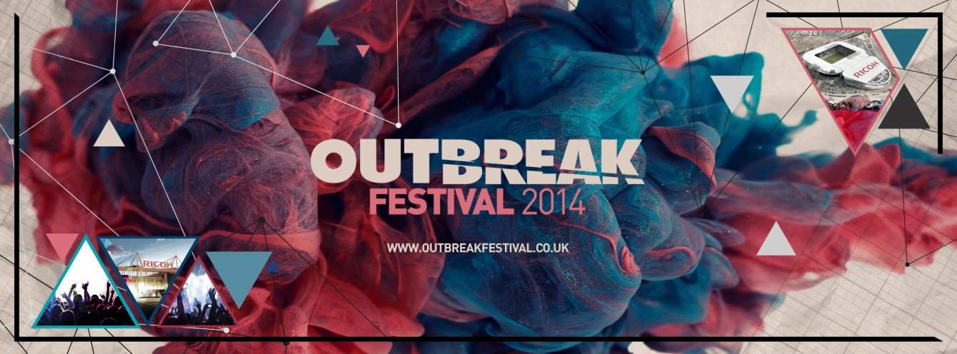 Outbreak Festival 2014 - フライヤー裏