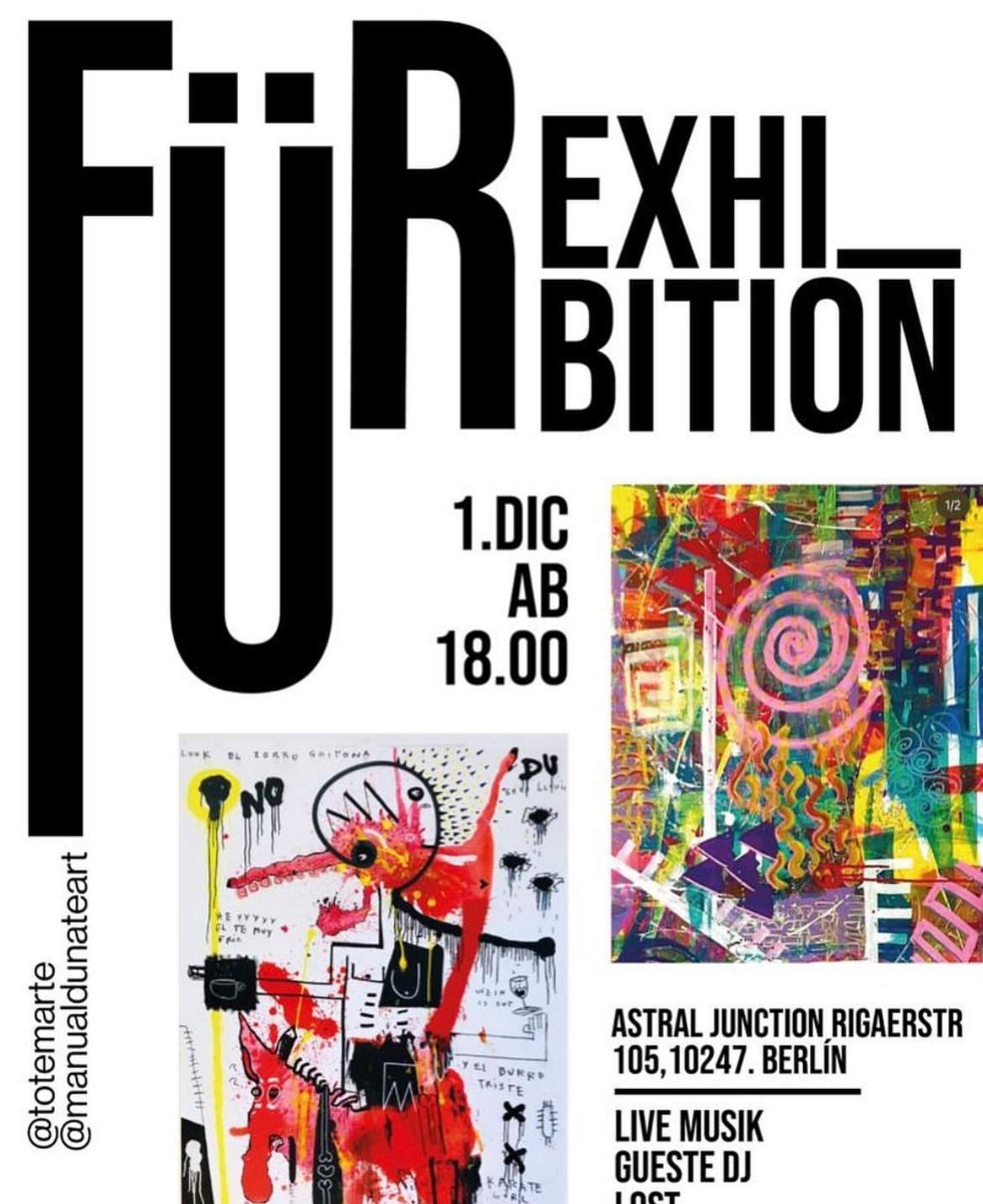 FÜR Exhibition with E-Chord  - Página frontal