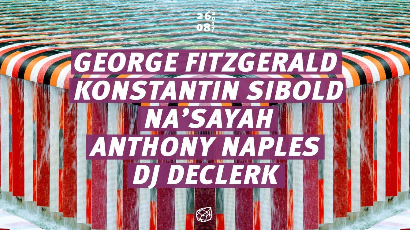 Concrete: George Fitzgerald, Konstantin Sibold, Na'Sayah / Woodfloor: Anthony Naples, Decle - フライヤー表