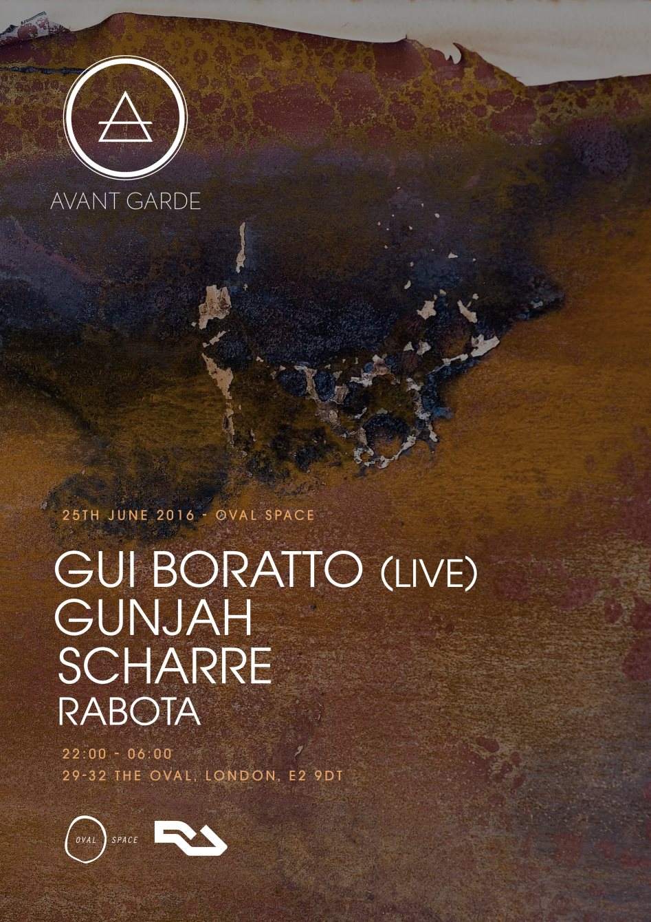 Avant Garde with Gui Boratto (Live) - Página frontal