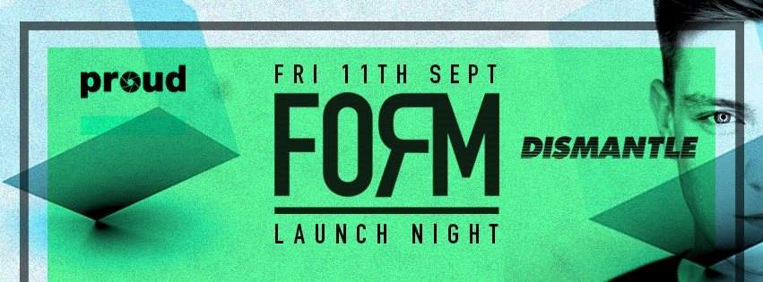 Form Launch with Dismantle - Página frontal