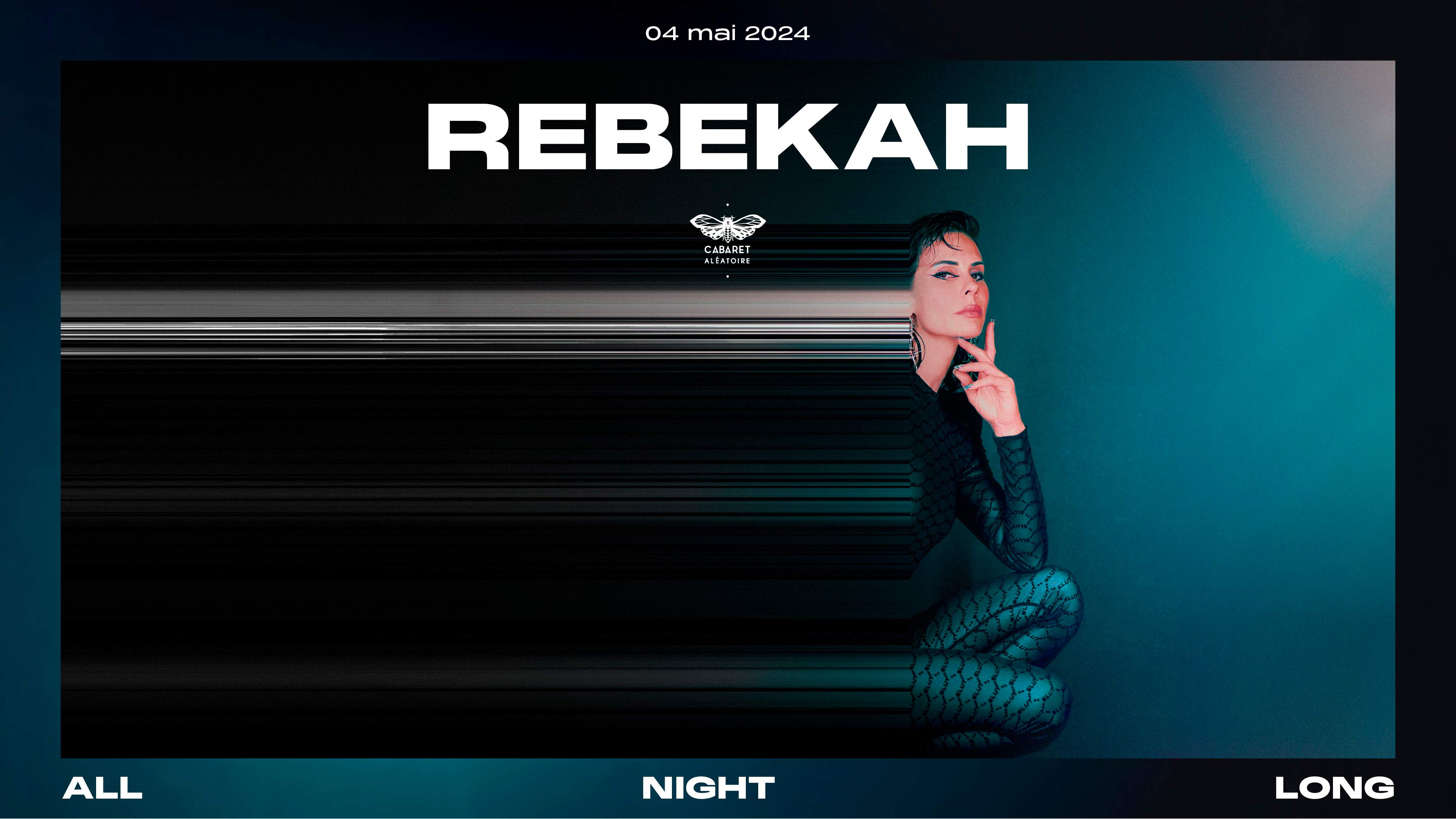 Rebekah [All Night Long] - フライヤー表