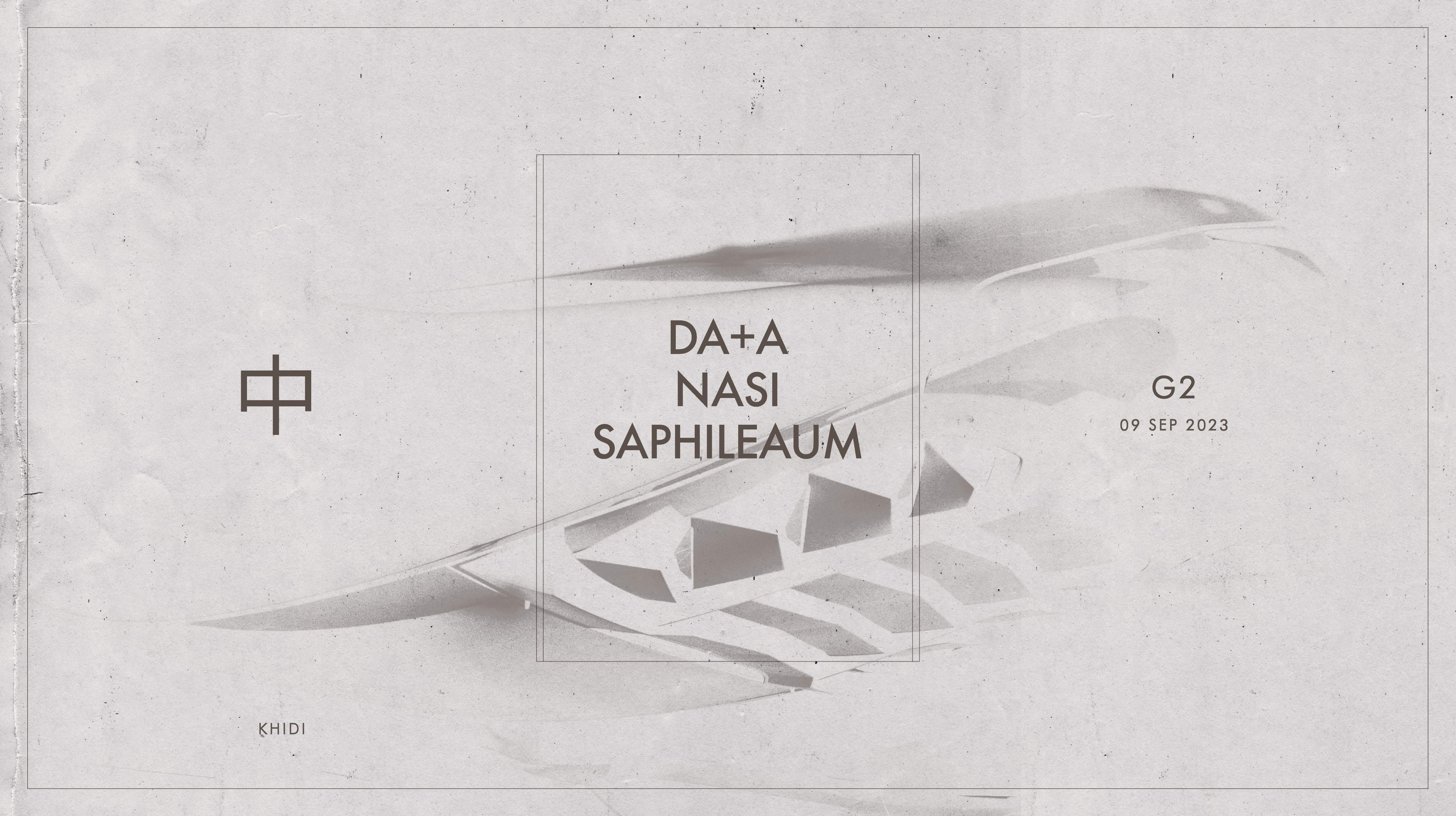 KHIDI 中 G2: Saphileaum ❚ NASI ❚ DA+A - Página frontal