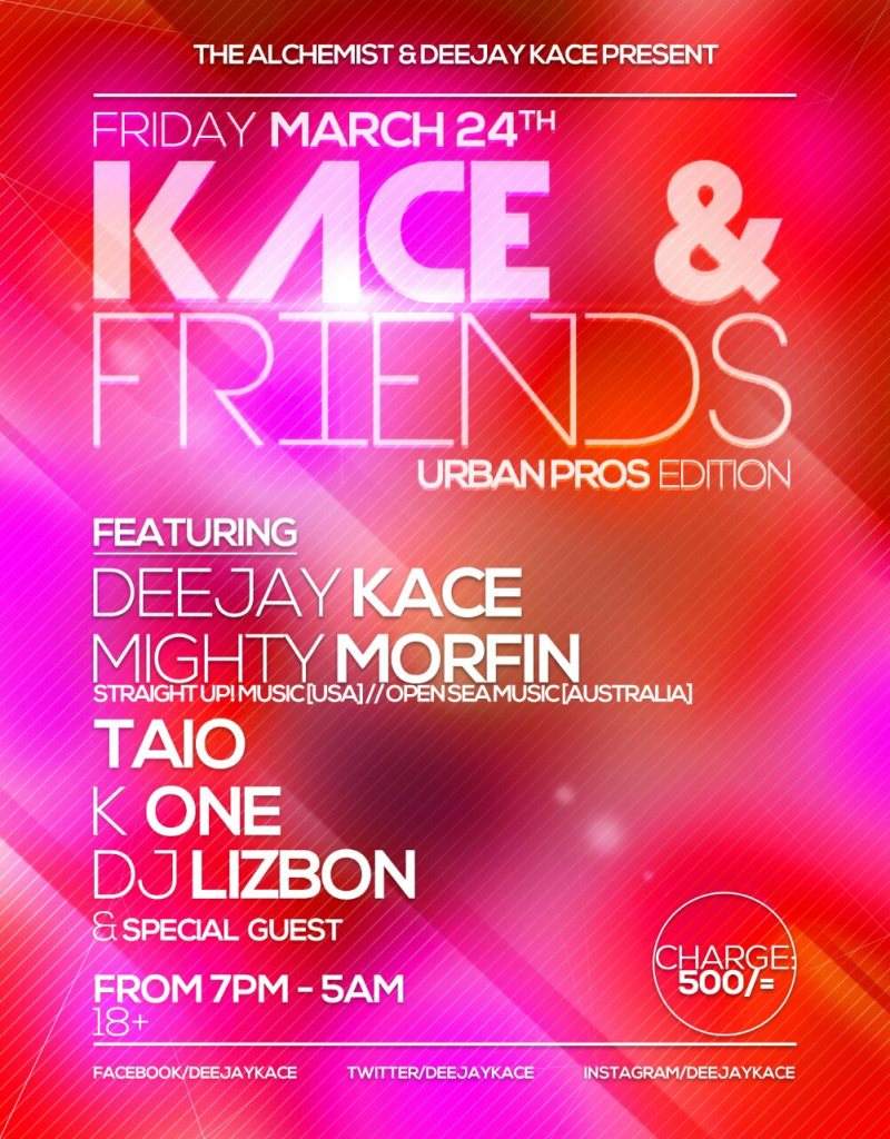 Kace and Friends: Urban Pros Edition bei The Alchemist, Nairobi
