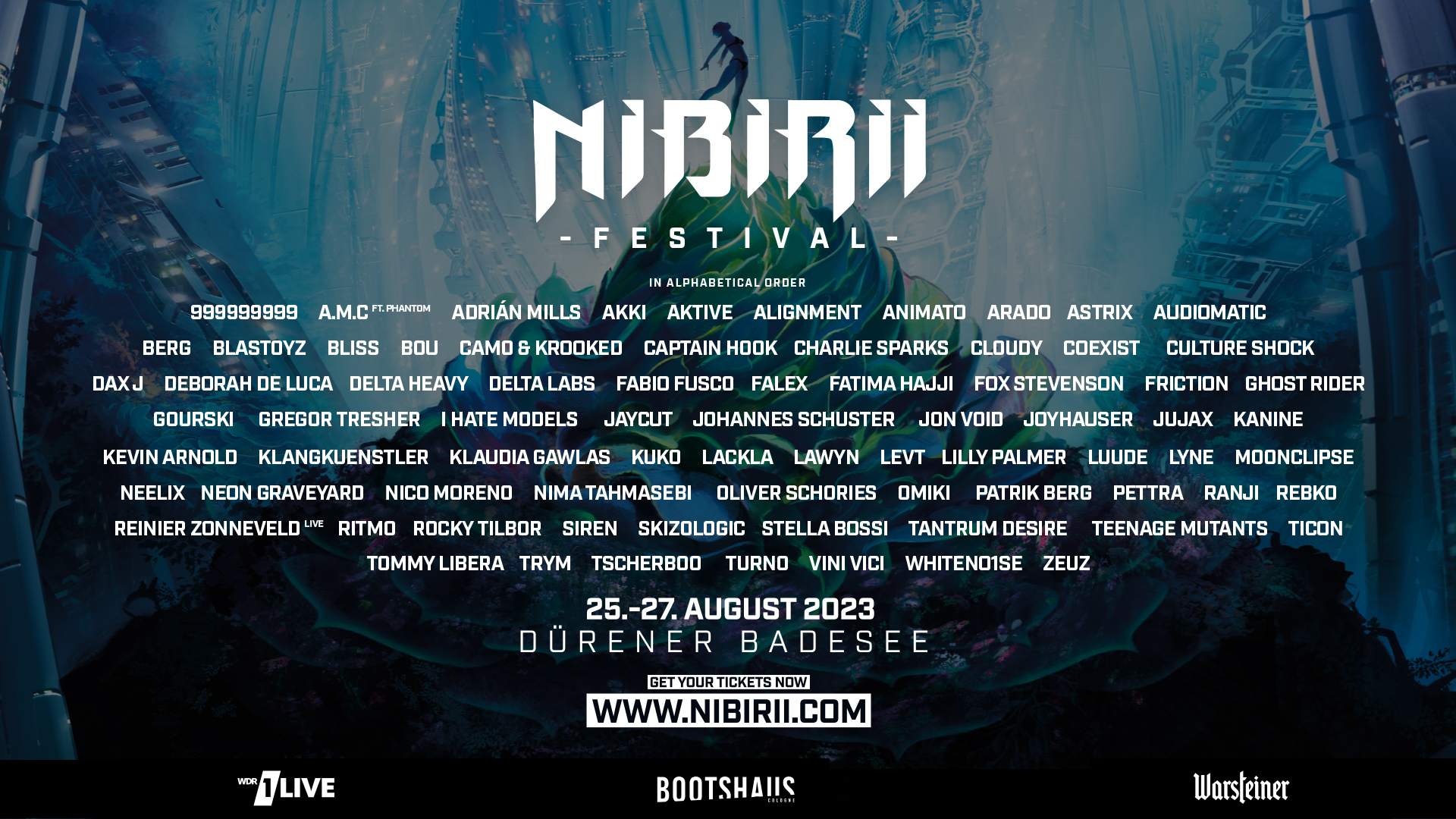 Nibirii Festival 2023 - Página frontal