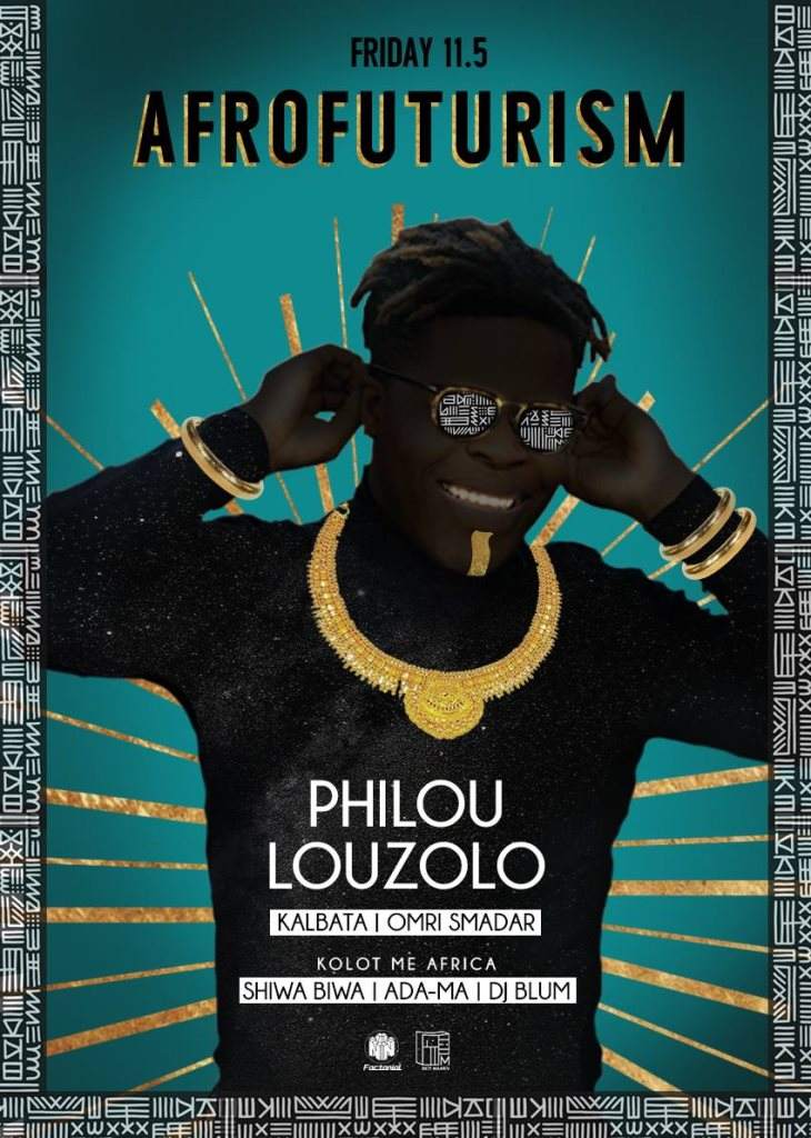 Afrofuturism with Philou Louzolo - フライヤー表
