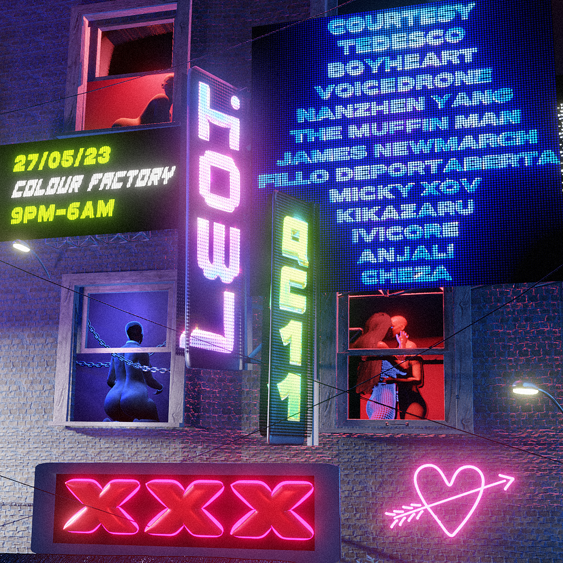 HOWL Queer City Vol XI - Página frontal