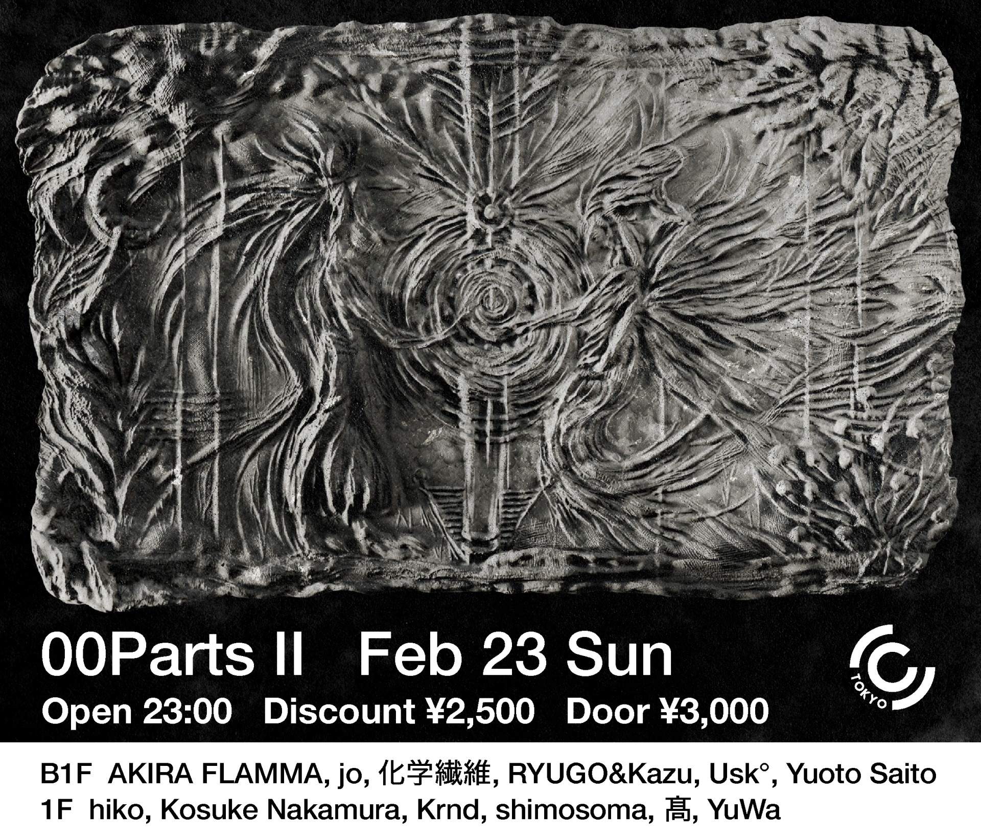 00parts Ⅱ at Circus Tokyo, Tokyo