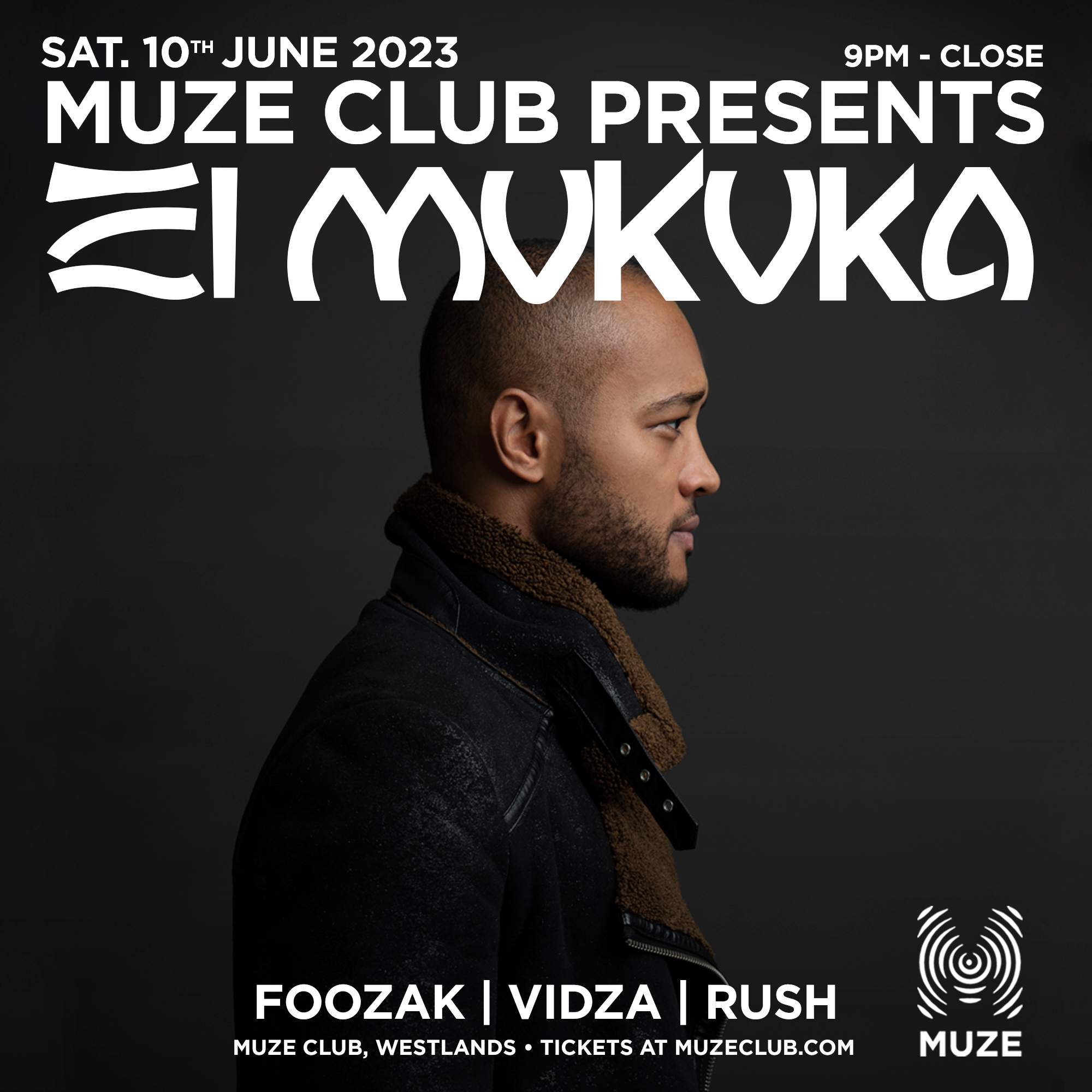 Muze Club presents El Mukuka - フライヤー表