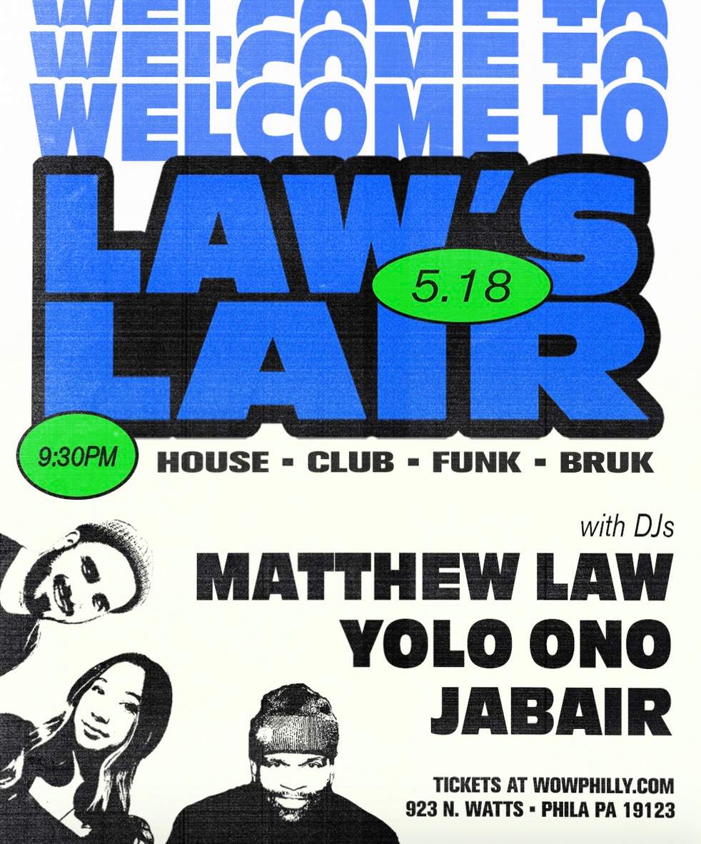 Law’s Lair w/ DJs Matthew Law, Yolo Ono and Jabair - Página frontal