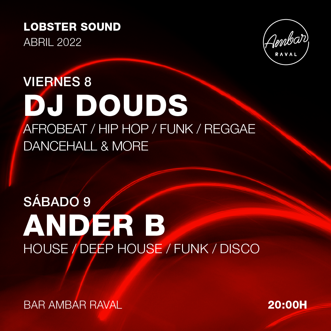 Lobster Sound with Ander B - フライヤー表