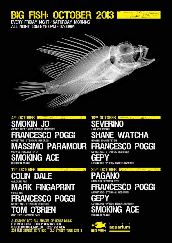 BIG Fish All Night Long with Smokin Jo (Space Ibiza/Area Remote) en ...