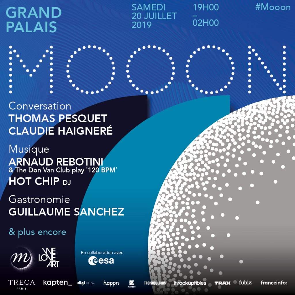 Mooon au Grand Palais - Página frontal