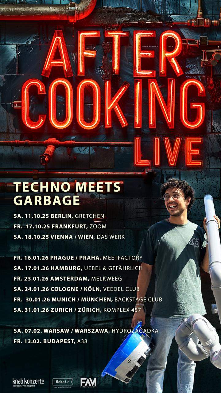 After Cooking - Live Techno at Meetfactory, Prague