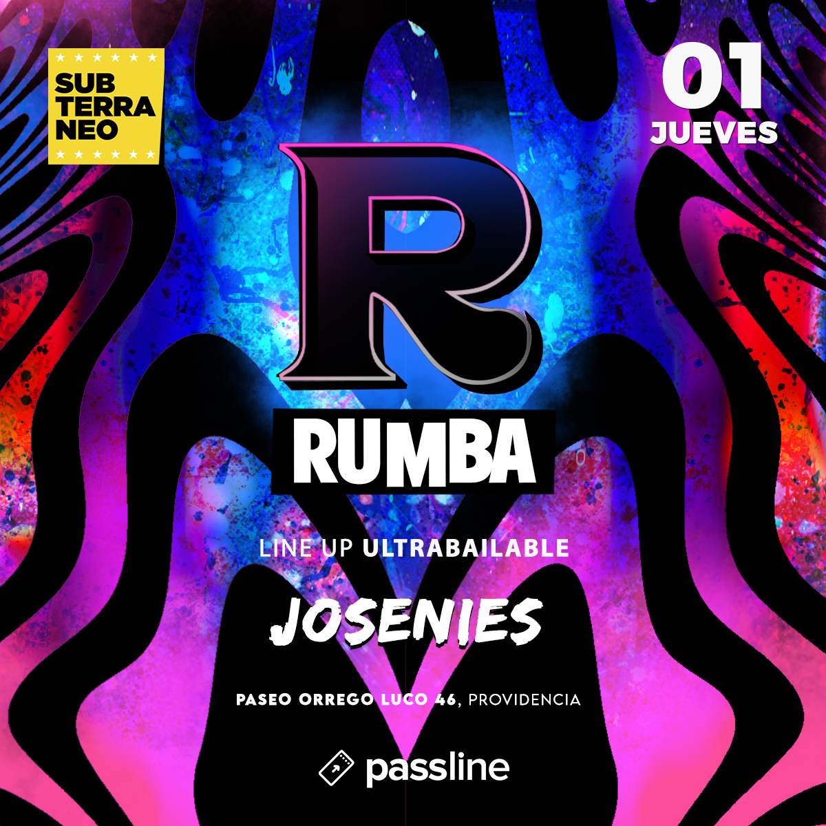 RUMBA: Full Ultrabailable at Subterráneo Club, Santiago