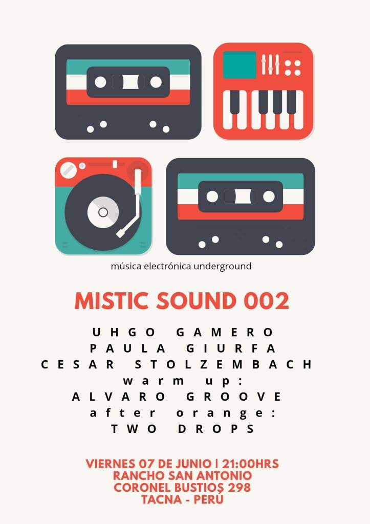Mistic Sound 002, Tacna - Página frontal