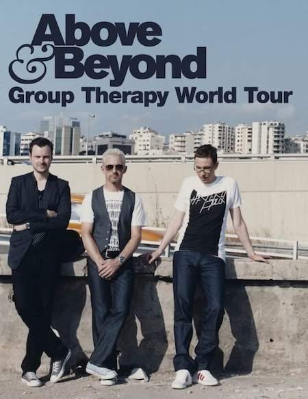 Above & Beyond - Group Therapy World Tour - Página frontal