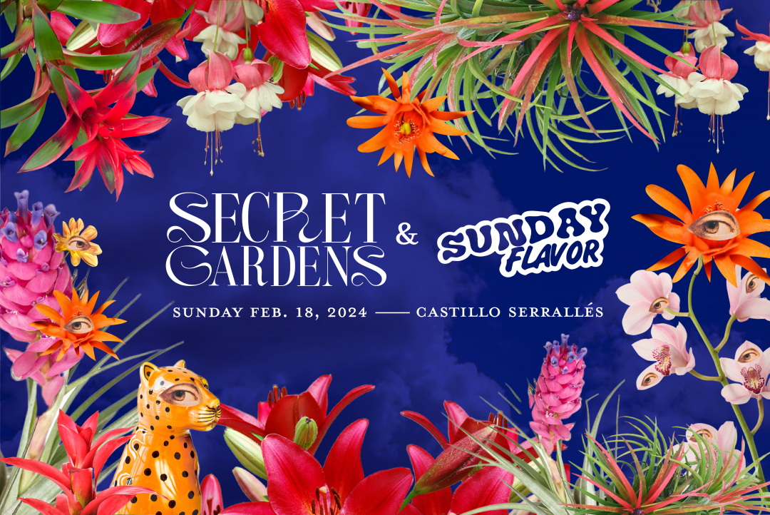 Secret Gardens x Sunday Flavor presents: THE CASTLE - Página frontal