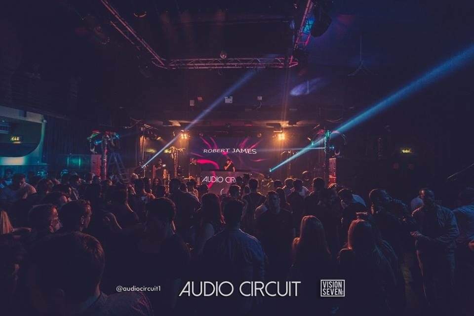 Audio Circuit - with Leftwing & Kody, Mike Mago, DJ S.K.T, Majesty, GW Harrisson - フライヤー裏