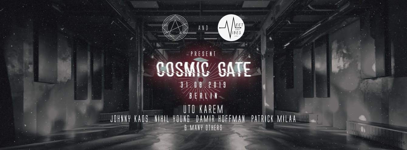 Anomalie Clubnight xxx Cosmic Gate & Free Open Air - Página frontal