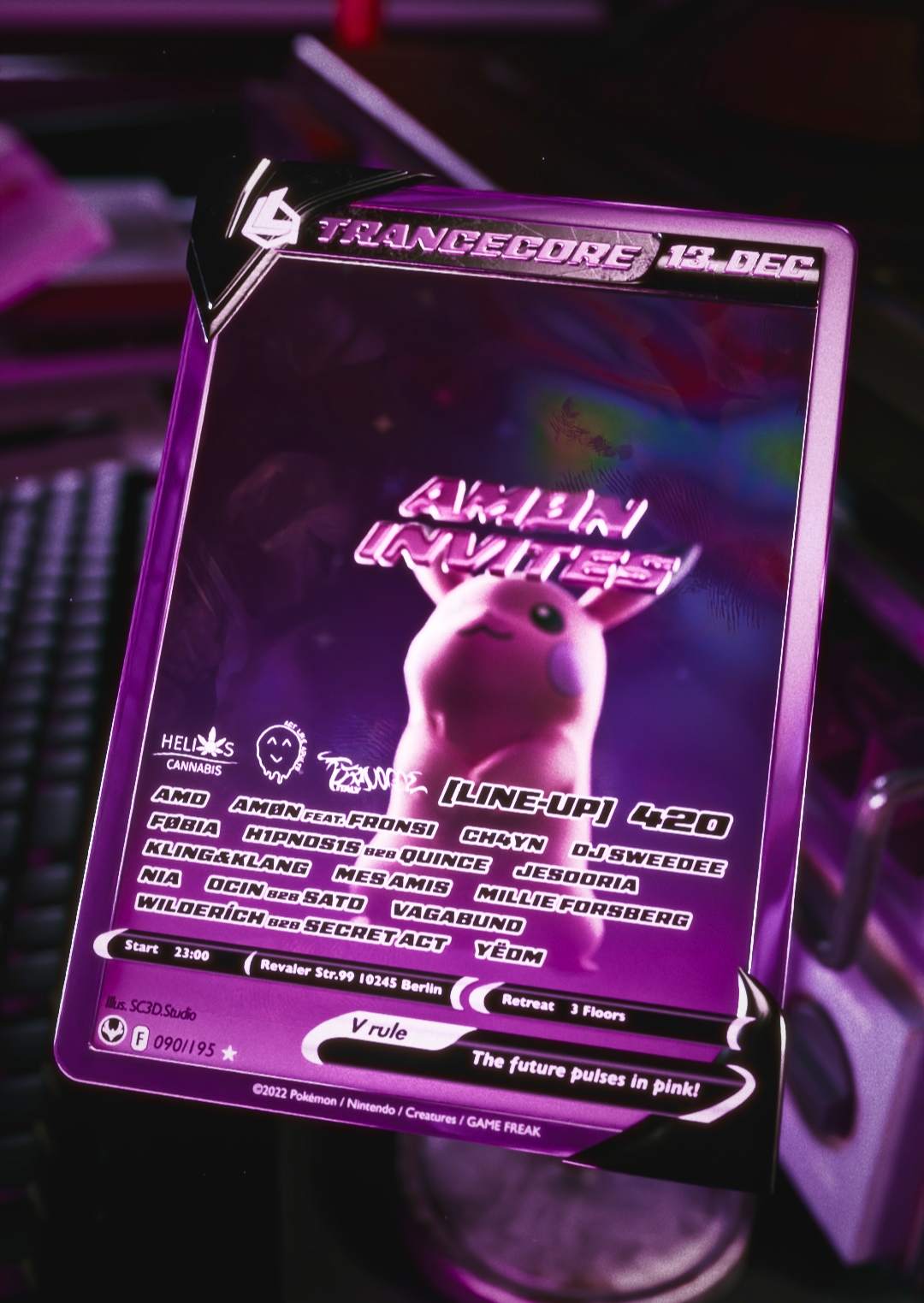 Trancecore x Trance Italy x Act Like Adults Amøn invites WILDERÍCH ...
