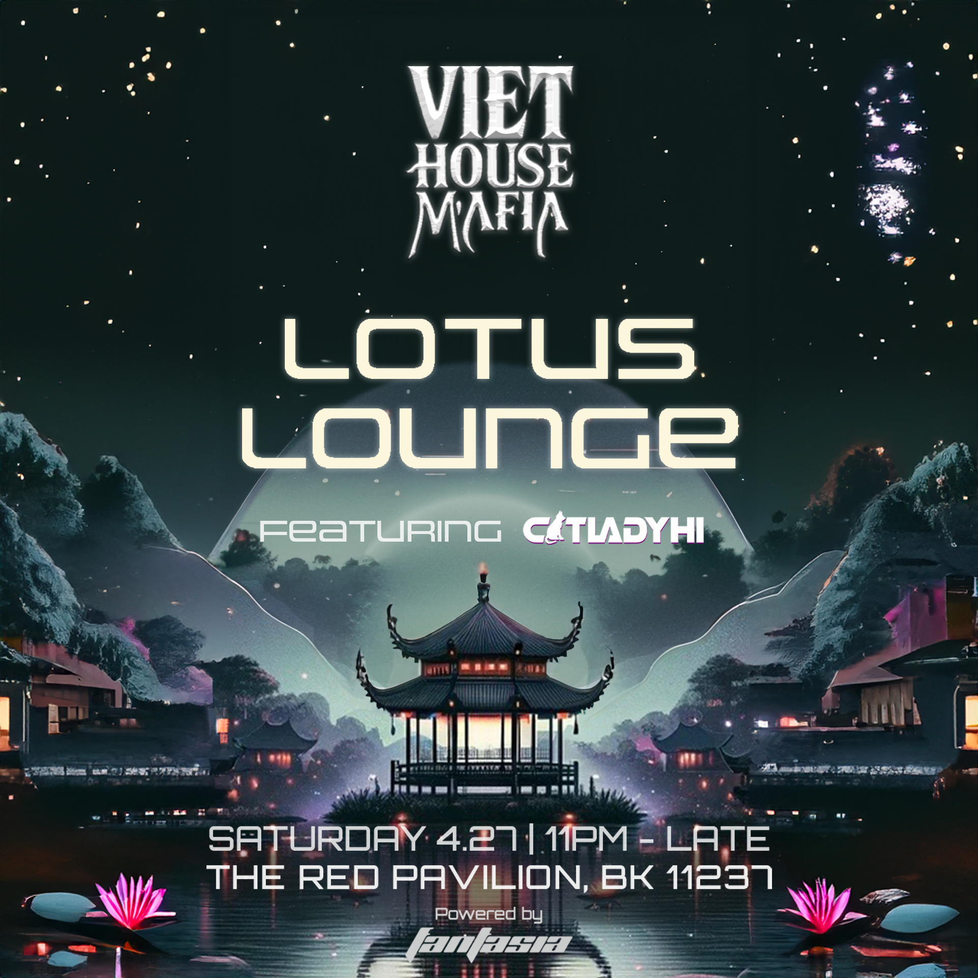 Viet House Mafia - Lotus Lounge - フライヤー表