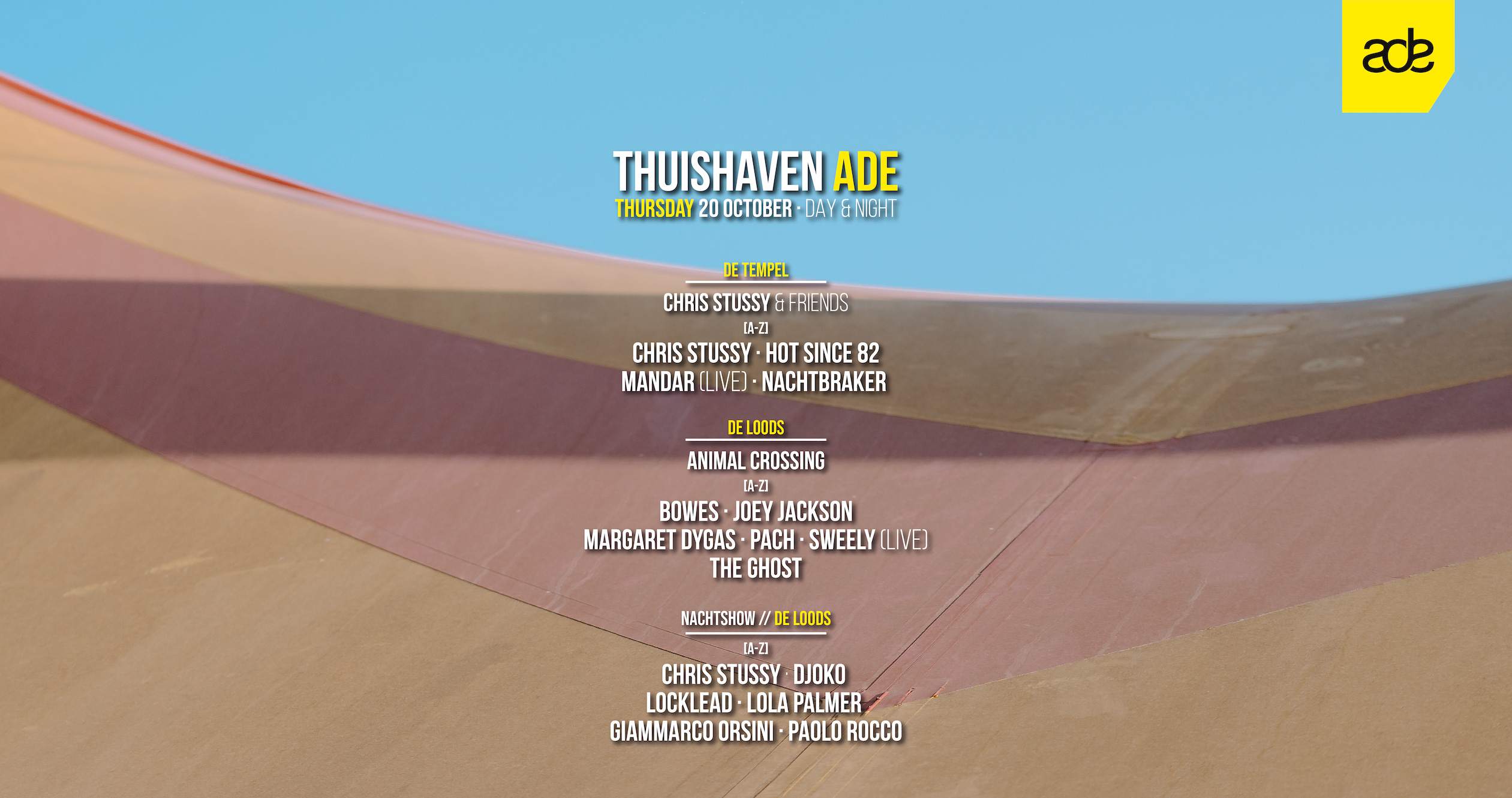 Thuishaven ADE Thursday with Chris Stussy & Friends / Animal Crossing - Página frontal