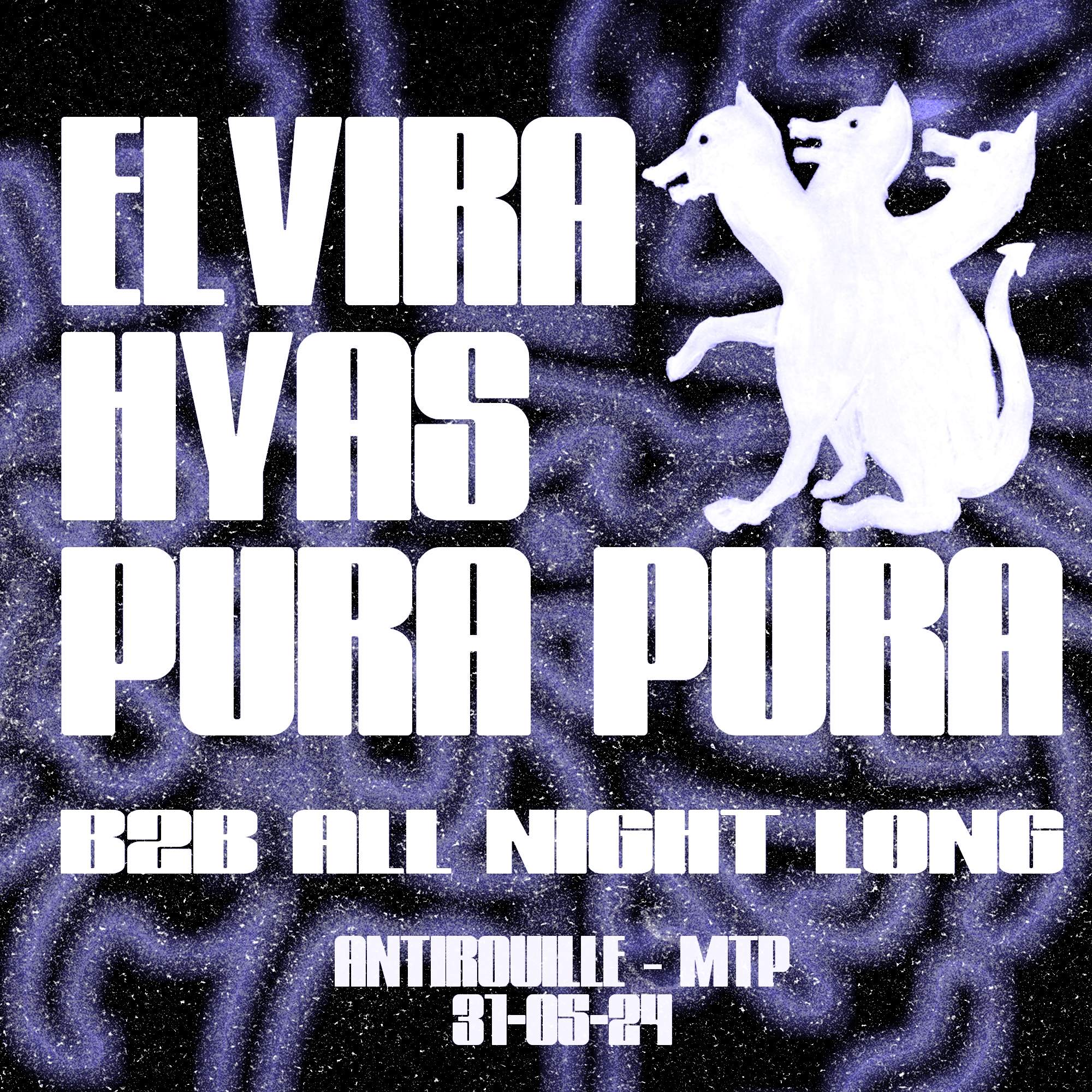 Elvira - Hyas - Pura Pura (B2B All Night Long) - Página frontal