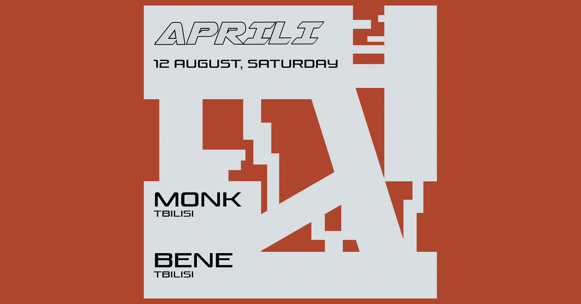 Aprili-Monk / Bene - Página frontal