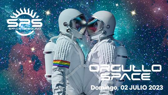 Space of Sound - ORGULLO 2023 with BLOND:ISH - フライヤー表