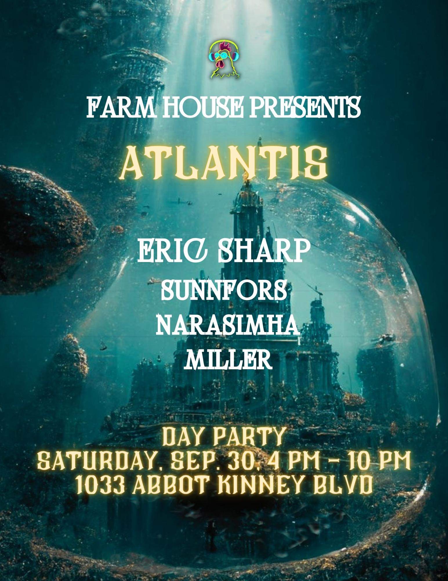 Atlantis Day Party Feat. Eric Sharp - Página frontal