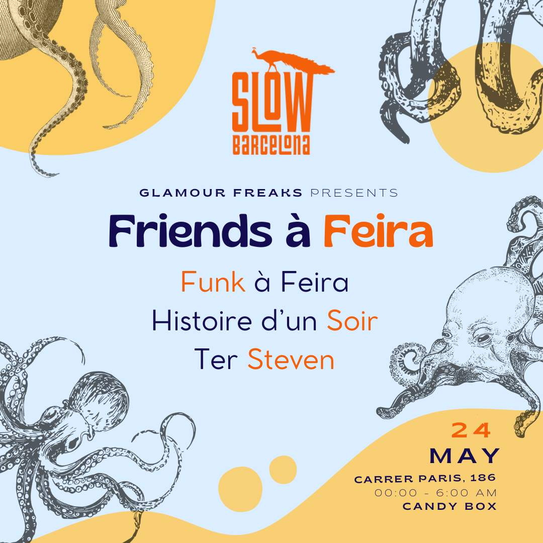 Glamour Freaks presents Friends à Feira (Sala Candy Box) - Página frontal