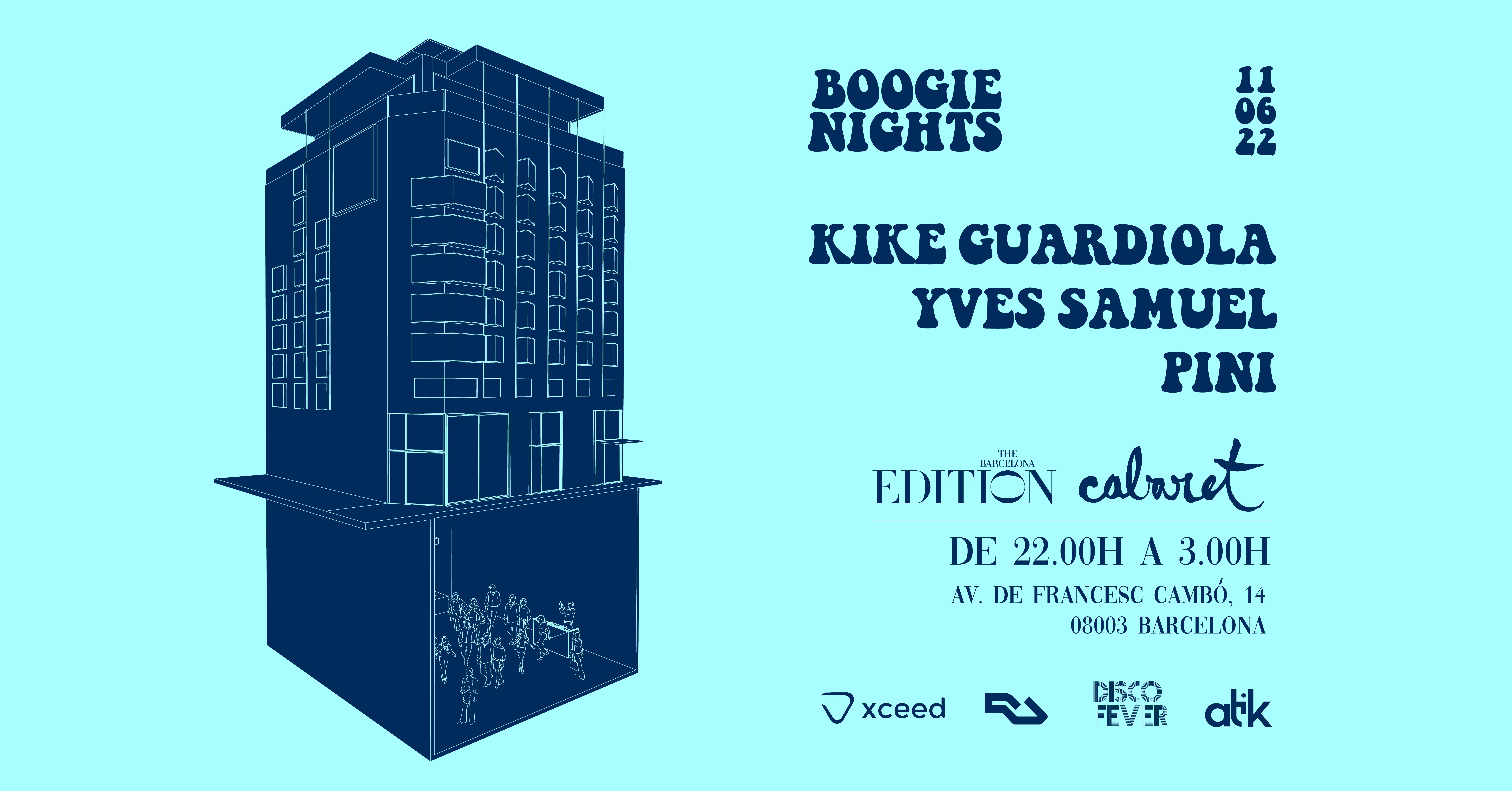Disco Fever pres: Boogie Nights at Edition Barcelona - Página frontal