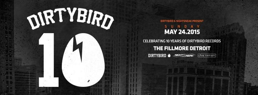 Dirtybird & NightSneak present: DIRTYBIRD 10 - Página frontal