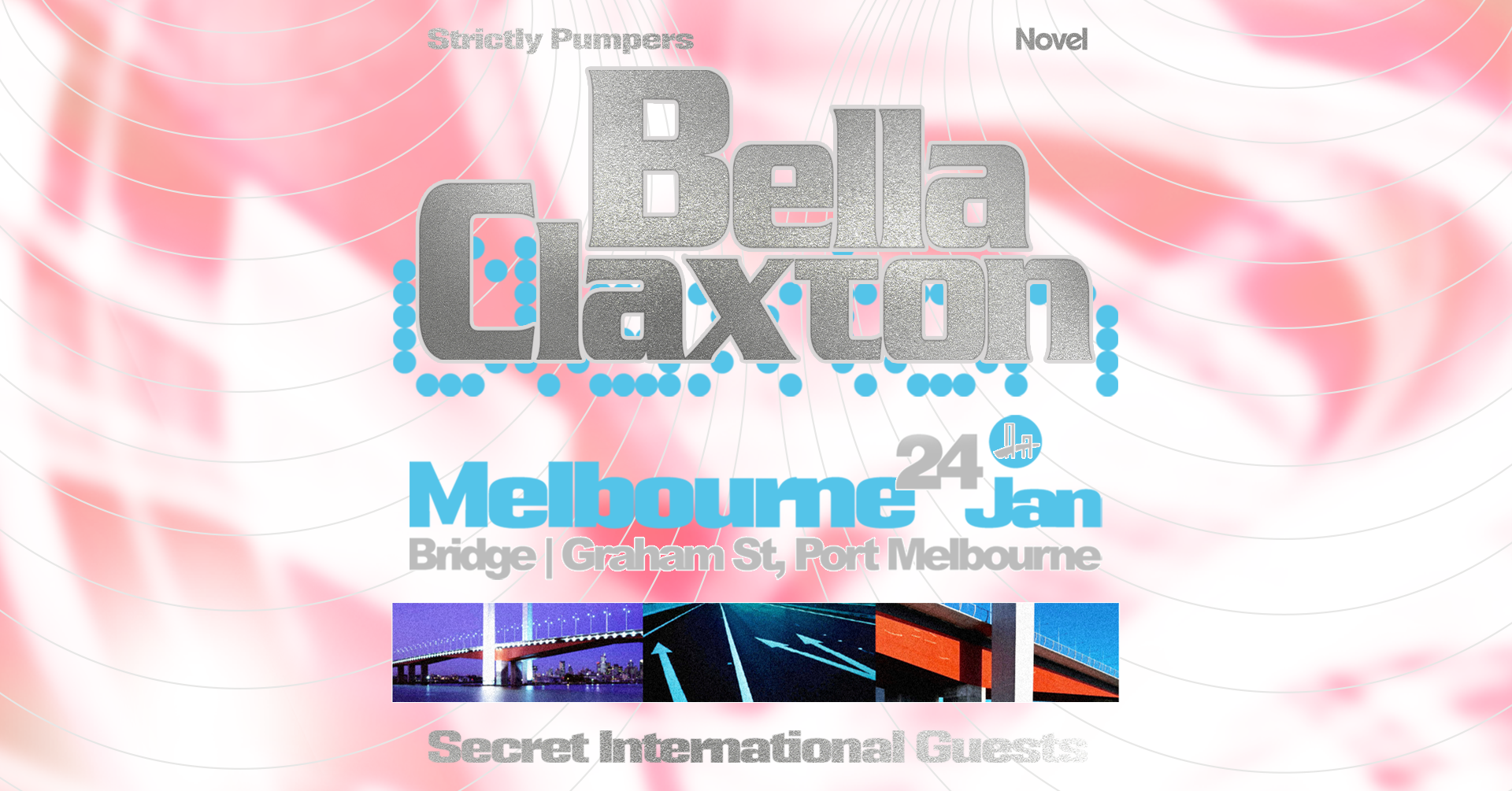 Novel presents Bella Claxton at Graham St, Port Melbourne, Melbourne