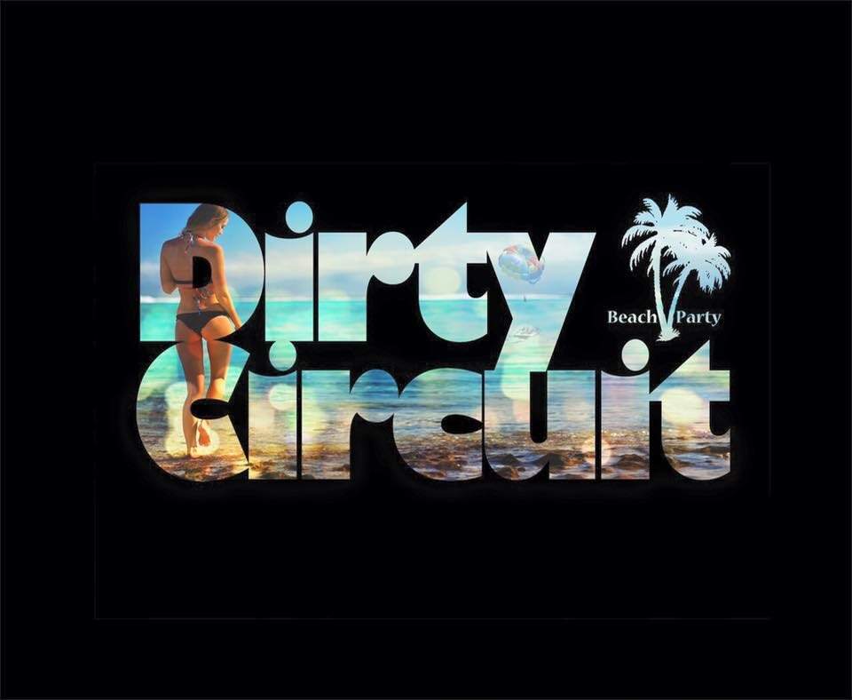 Dirty Circuit ~Beach Party~ - フライヤー表