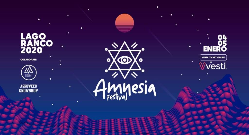 Amensia Festival Lago Ranco 2020 - フライヤー裏