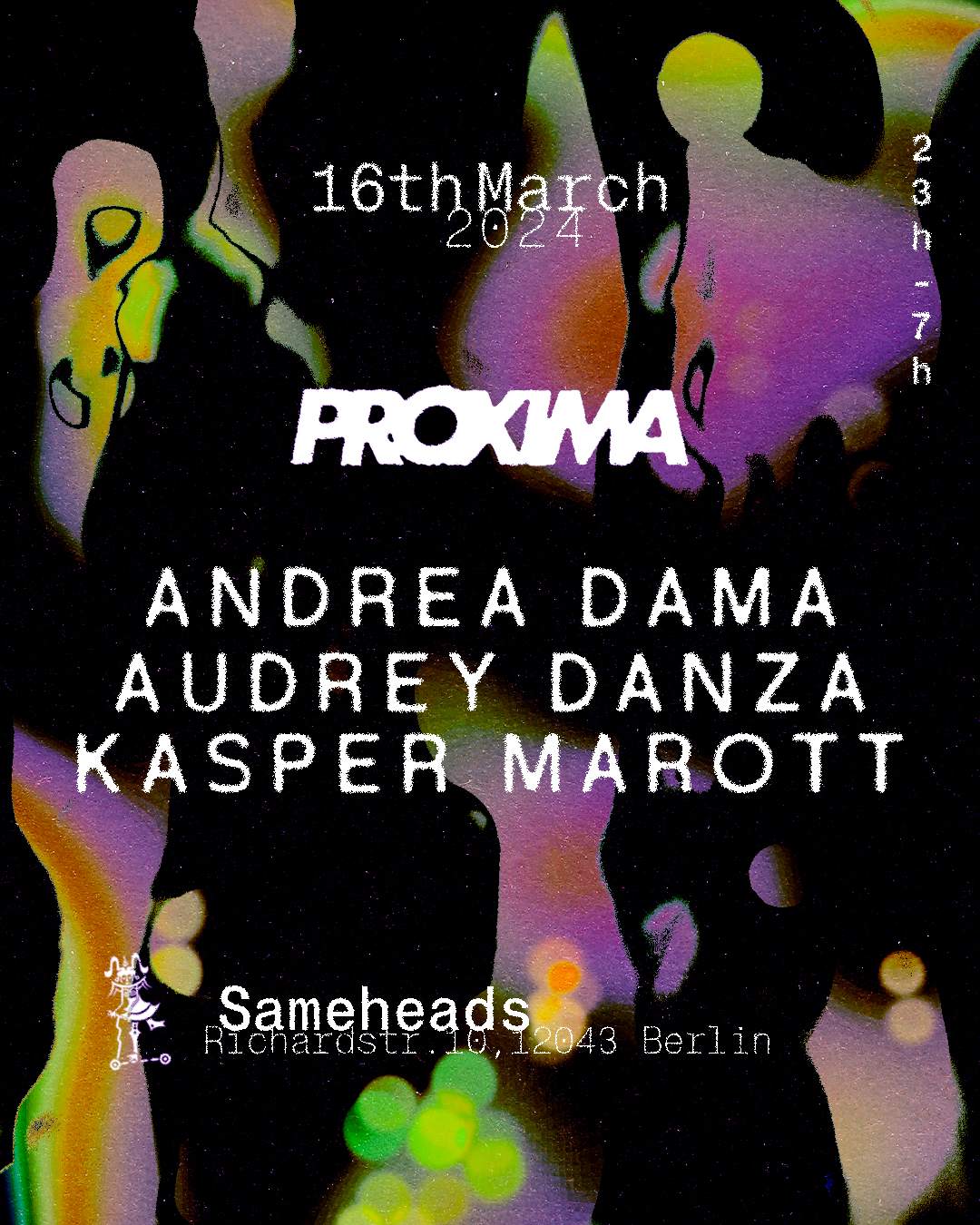 Proxima with Kasper Marott, Audrey Danza & Andrea Dama - Página frontal