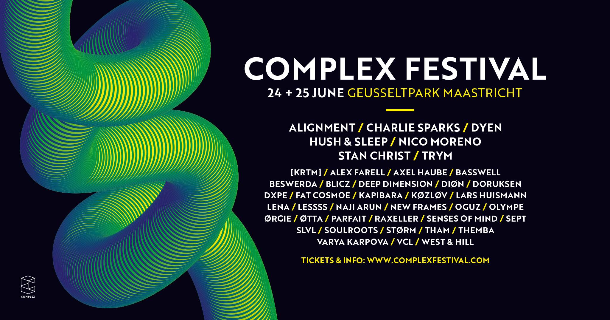 Complex Festival 2023 - フライヤー表
