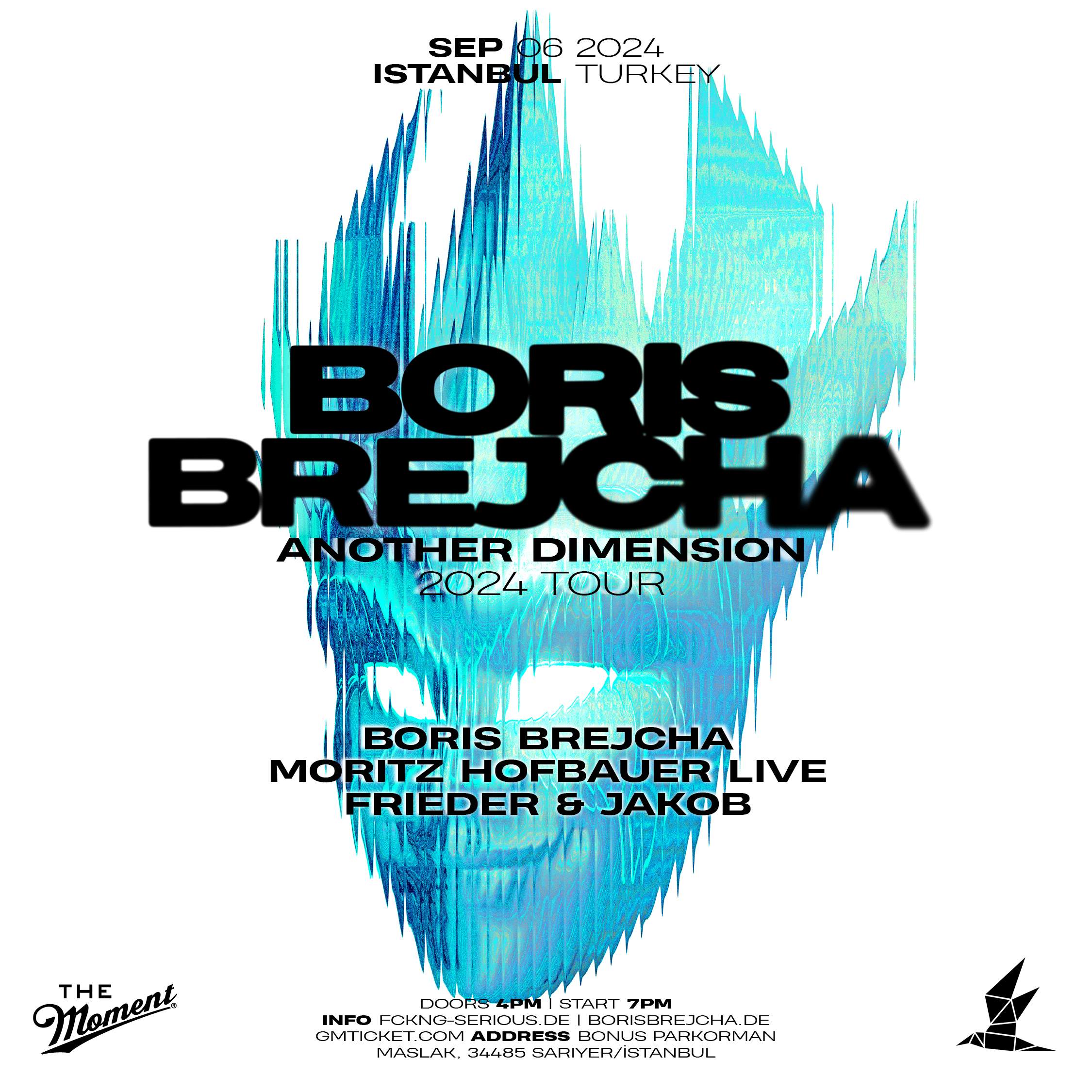 Label Project presents - Boris Brejcha Another Dimension Tour - Página frontal