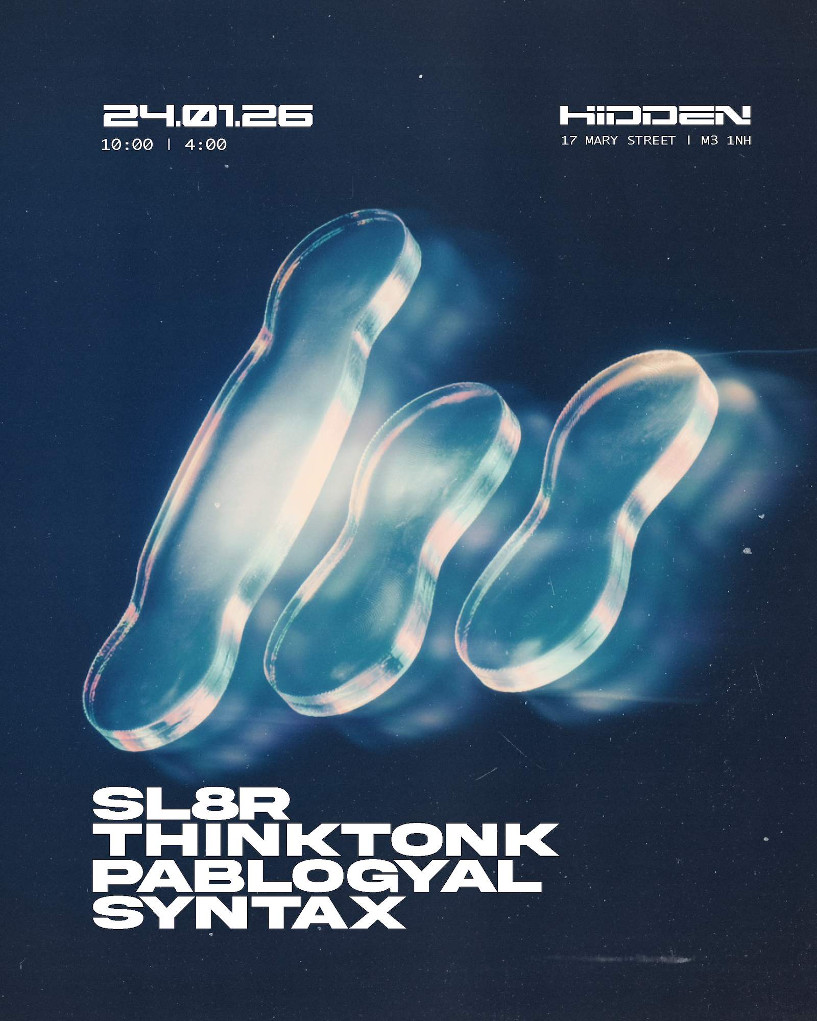 Hidden Jungle & DNB Rave with SL8R, Thinktonk at Hidden, Manchester