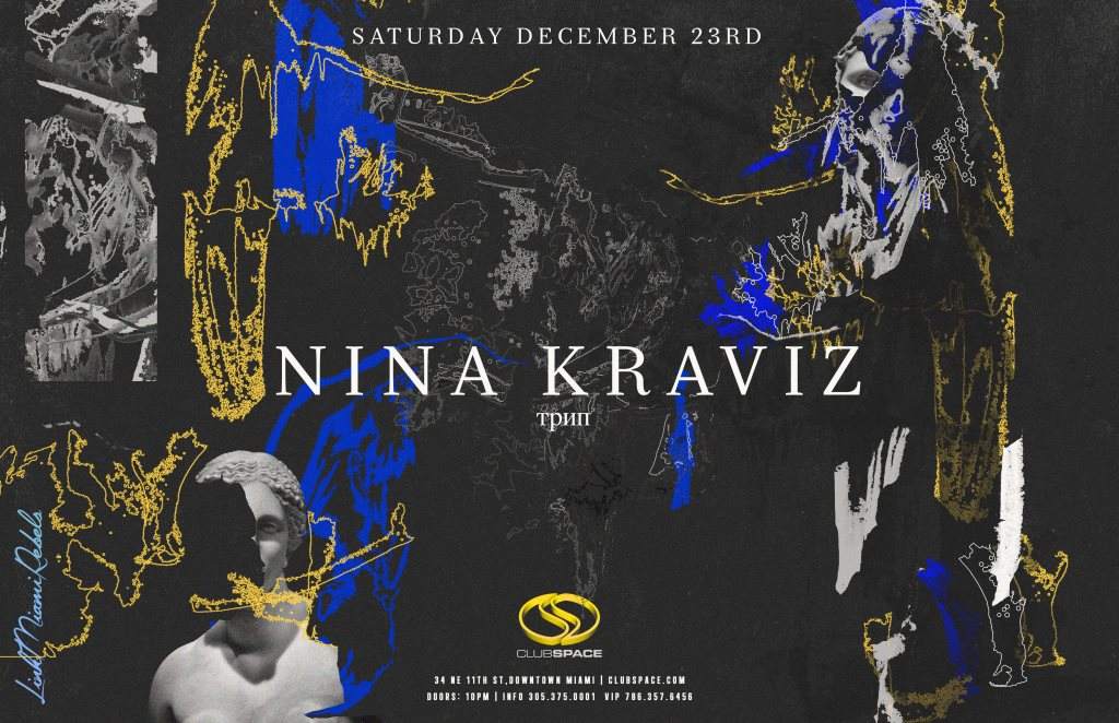 Nina Kraviz Terrace Debut by 👾 Link Miami Rebels - Página frontal